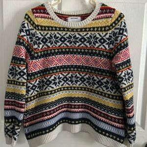 Nordic Ski Sweater by Old Navy
Size M